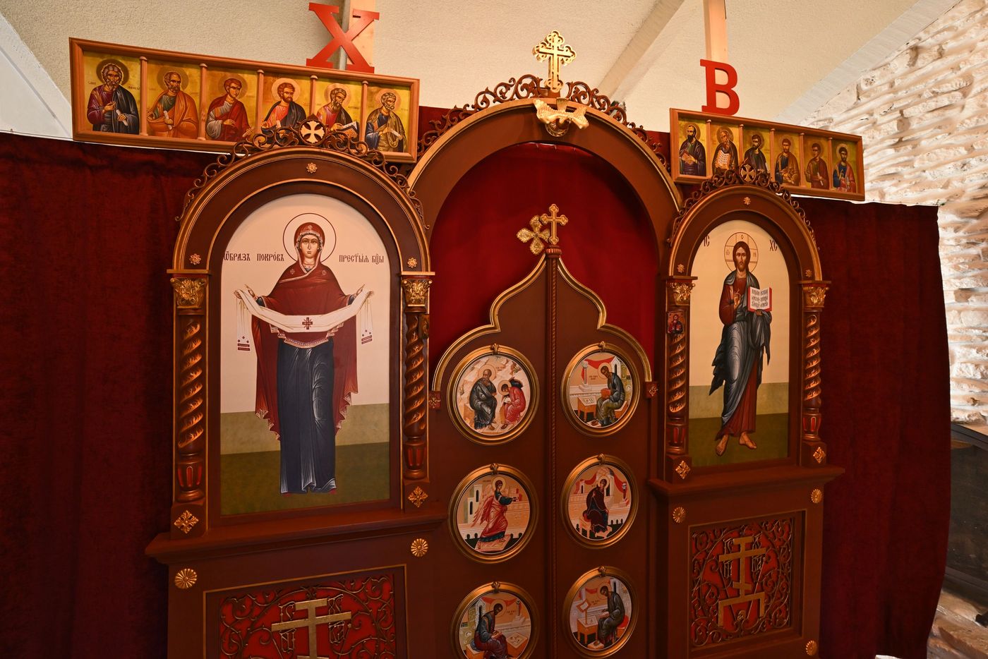 Icon of Blessed Ksenia of St. Petersburg